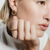 Julia Spirale Earrings and Small Julia Ring Set
