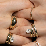 Pear Diamant Wrap Ring