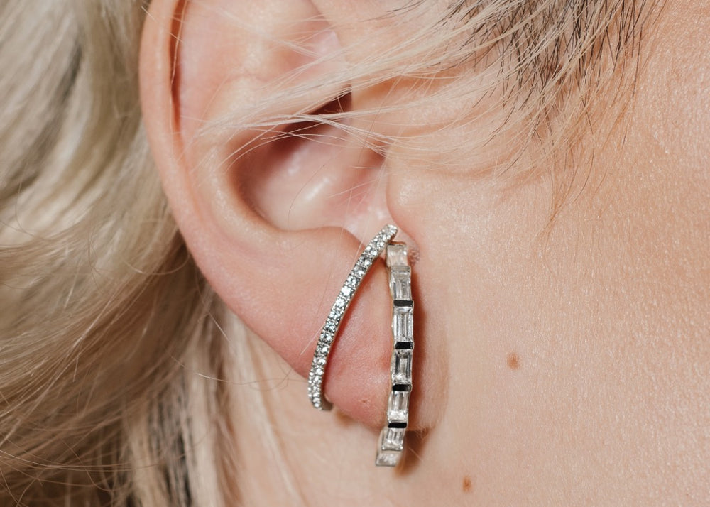 heroyne - sustainable design jewelry, Julia earrings, unique ball earrings, handcrafted in 14 karat gold vermeil