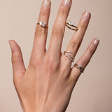 Marquise Eternity Diamond Ring - heroyne