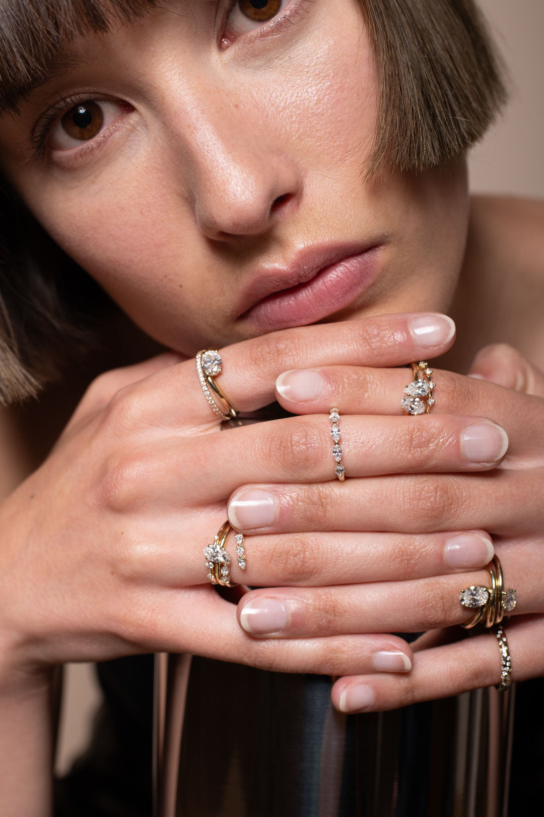 Marquise Eternity Diamond Ring - heroyne