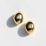 Oval Dome Ohrringe