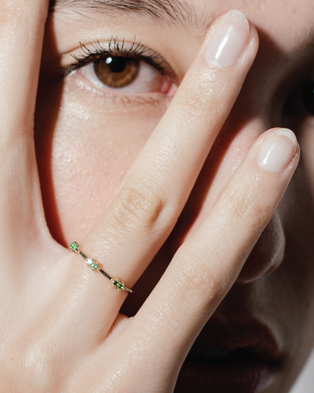 heroyne Anna Ring Green Emerald 2