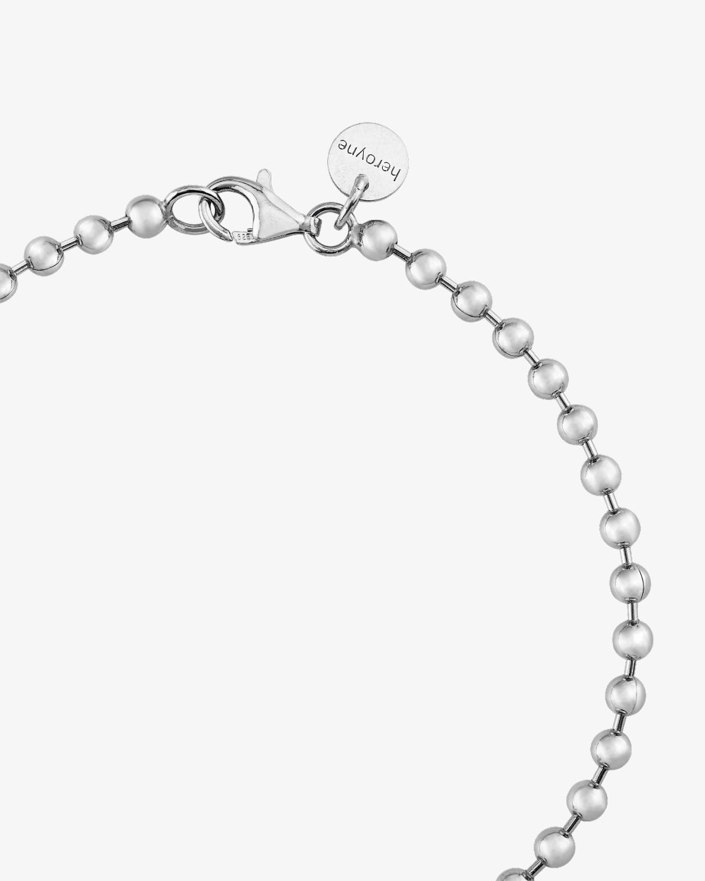 heroyne Beaded Bracelet 925 Sterling Silver