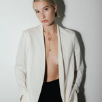 heroyne Big Julia Double Toggle Necklace Y-Style 14 karat Gold Vermeil 3
