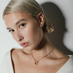 heroyne Big Julia Toggle Necklace 14 karat Gold Vermeil 3