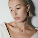 heroyne Big Julia Toggle Necklace 14 karat Gold Vermeil 4