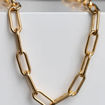 heroyne Bold Link Necklace Gold 2