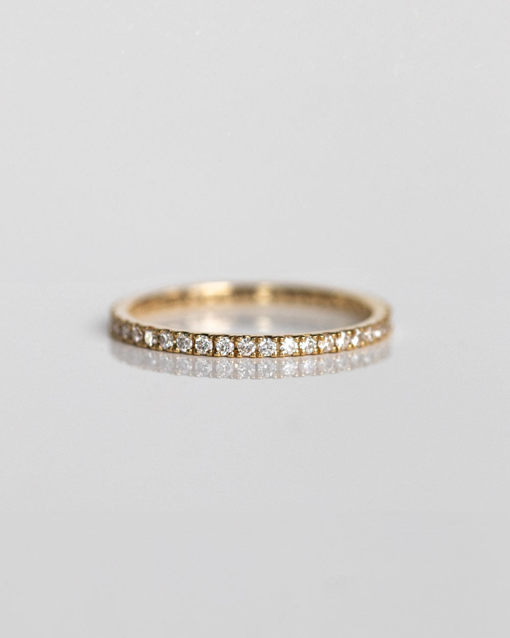 heroyne Diamond Eternity Ring 9k Solid Gold Diamonds 1