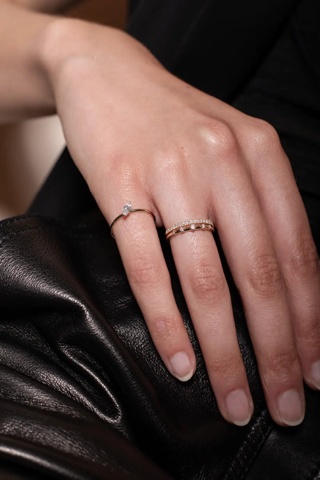 Gradient Diamond Ring - heroyne