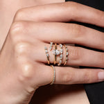 Gradient Diamond Ring - heroyne