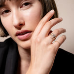 Pear Diamond Wrap Ring - heroyne