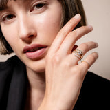 Pear Diamond Wrap Ring - heroyne