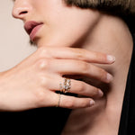 Oval Solitaire Diamond Ring 0.5 ct - heroyne