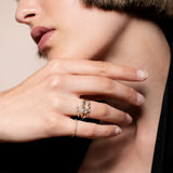Oval Solitaire Diamond Ring 0.5 ct - heroyne