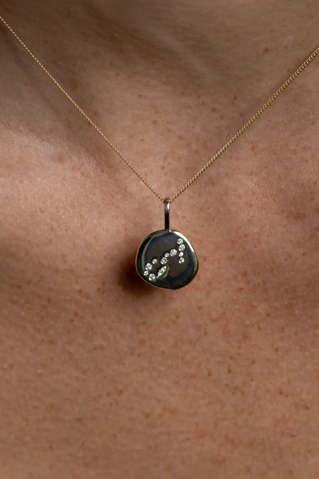 Scorpio - Zodiac Diamond Necklace - heroyne