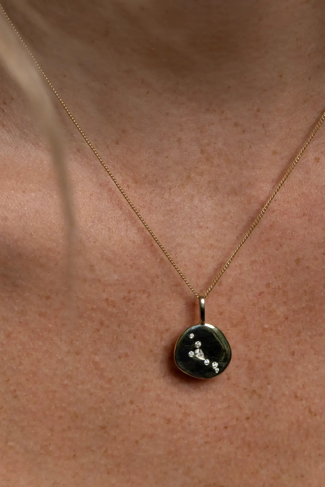 Taurus - Zodiac Diamond Necklace - heroyne