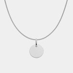 Engravable Disc Necklace - heroyne