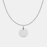 Engravable Disc Necklace - heroyne