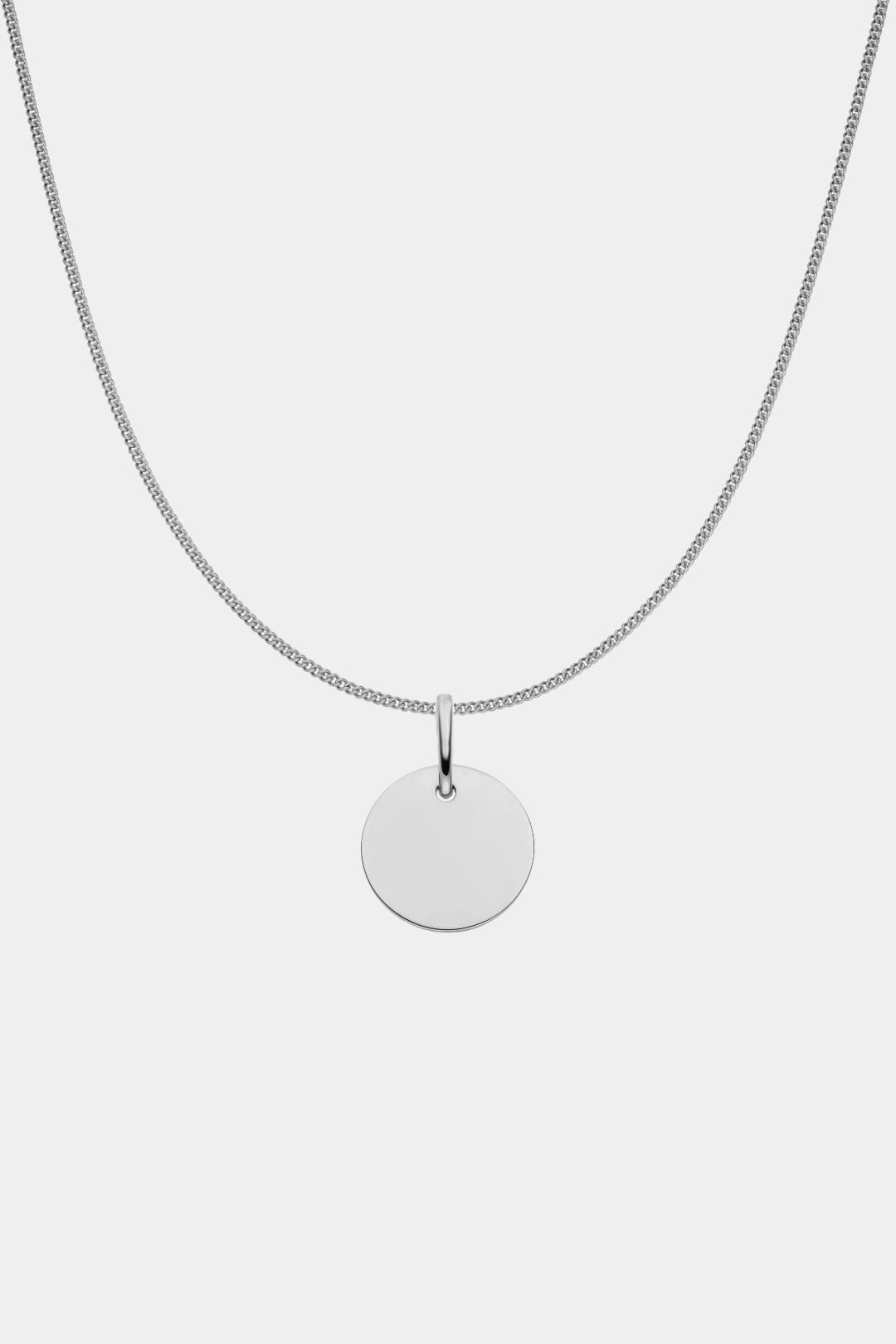 Engravable Disc Necklace - heroyne