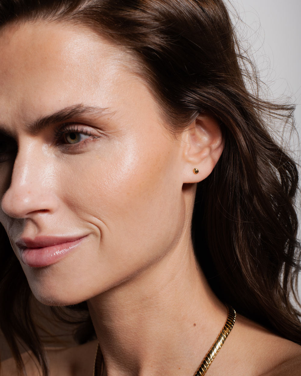 heroyne Droplet Studs 18k Gold Vermeil 2