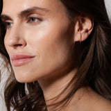 heroyne Eternity Earring 18k Gold Vermeil White Topaz 3
