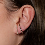 Gradient Sapphire Eternity Earring - heroyne