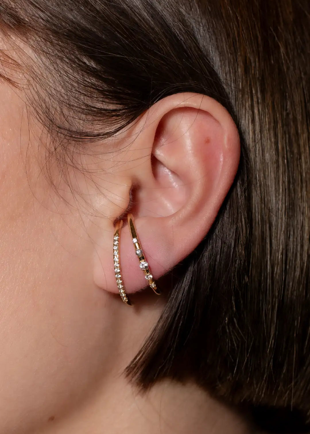 Gradient Sapphire Eternity Earring - heroyne