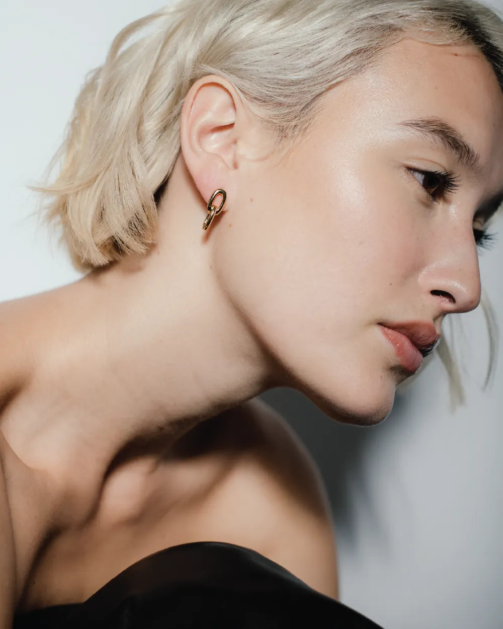 heroyne Icon Earrings 14 karat Gold Vermeil 1