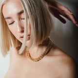 heroyne Icon Necklace 18 karat Gold plated 43 cm 