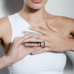 heroyne-Inspiration-Emotion-Ringe-Emaille-schwarz-weiß-14-karat-Gold-Vermeil-5