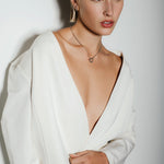 heroyne Julia Big Toggle Necklace 925 Sterling Silver