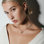 heroyne Julia Big Toggle Necklace 925 Sterling Silver
