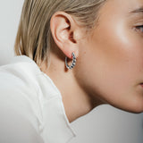 heroyne Julia Hoops 925 Sterling Silver