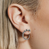 heroyne Julia Spirale Earrings 925 Sterling Silver