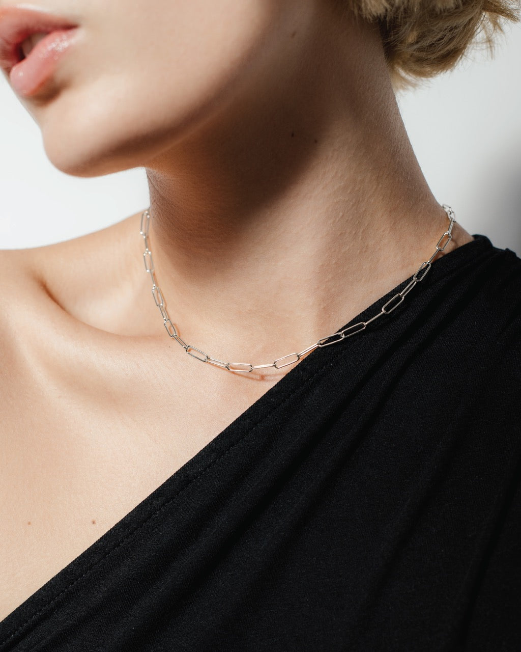 heroyne Link Choker 925 Sterling Silver