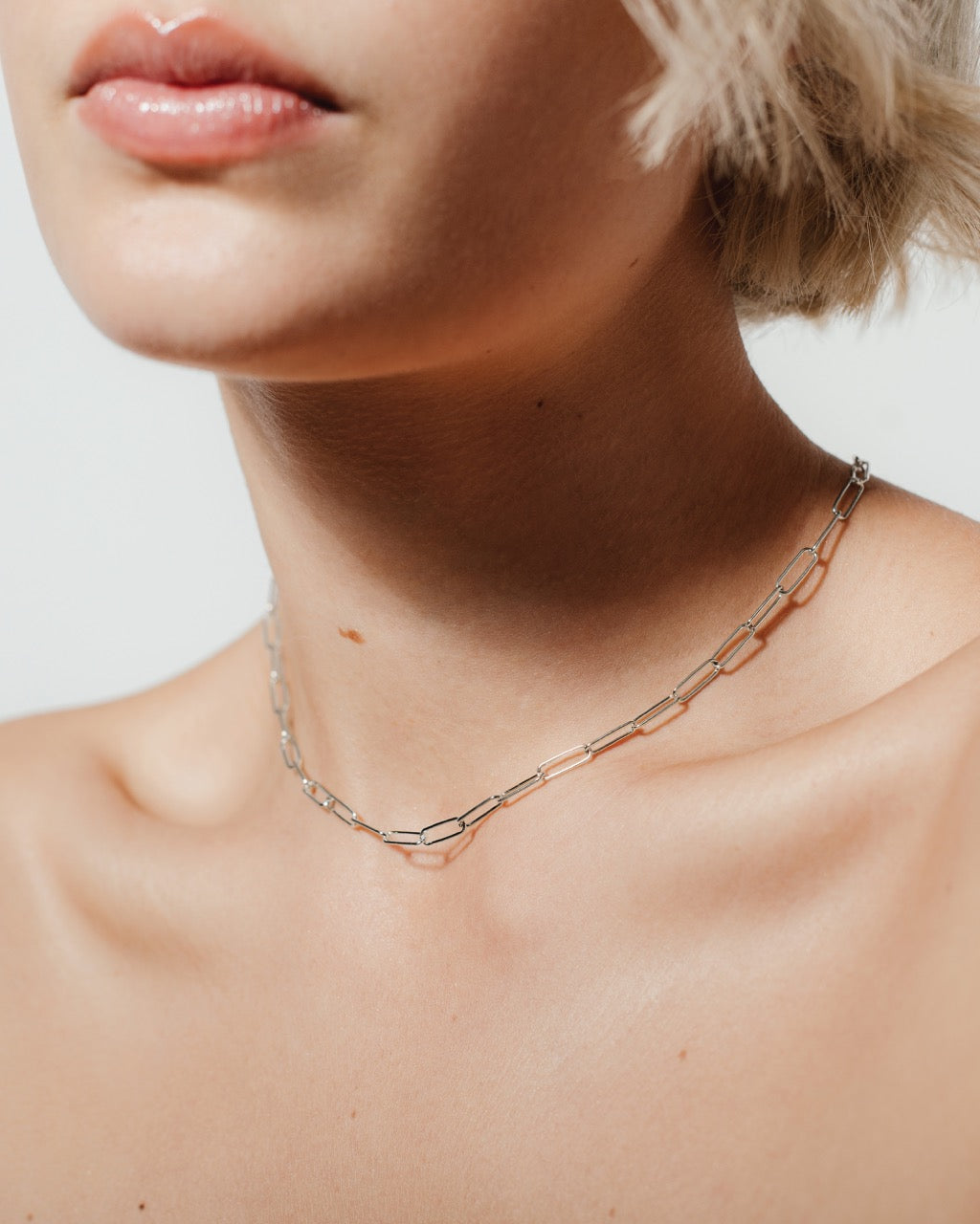 heroyne Link Choker 925 Sterling Silver