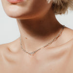 heroyne Link Choker 925 Sterling Silver