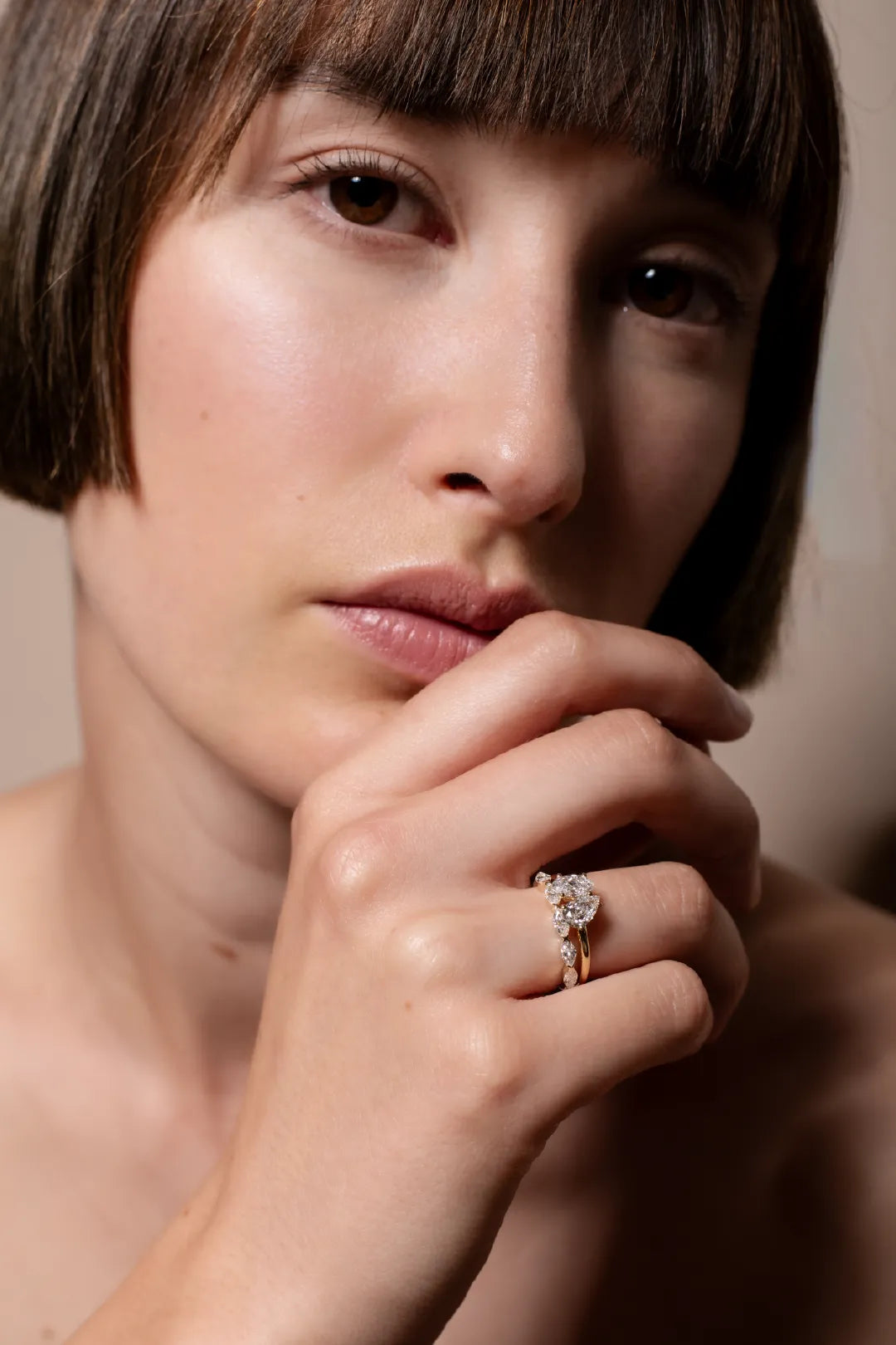 Marquise Eternity Diamond Ring - heroyne