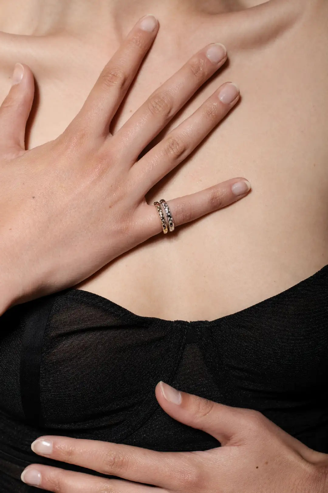 ONE-OF-A-KIND | Stargazing Diamond Pinky Ring - heroyne