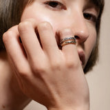 ONE-OF-A-KIND | Stargazing Diamond Pinky Ring - heroyne