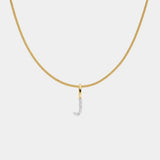 Diamant Pavé Buchstabenkette