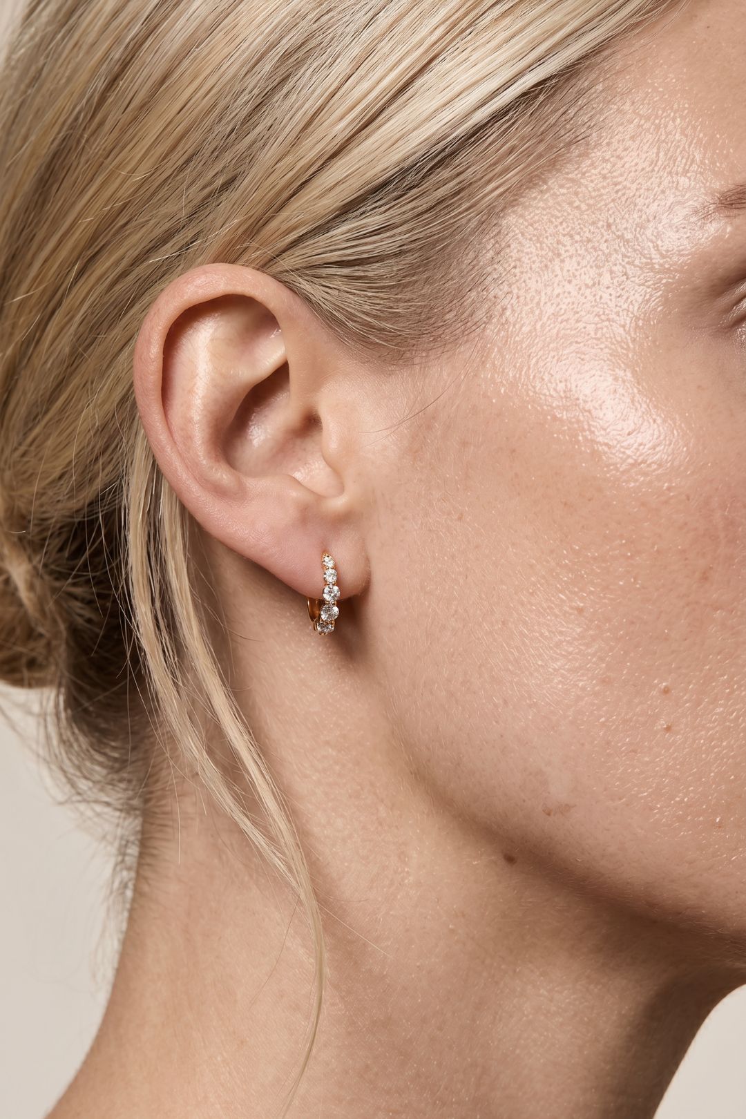 Gradient Diamond Hoops - heroyne