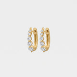 Gradient Diamond Hoops - heroyne
