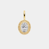 Oval Diamant Starlight Kette