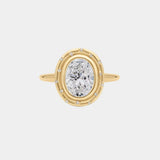 Oval Diamant Starlight Ring