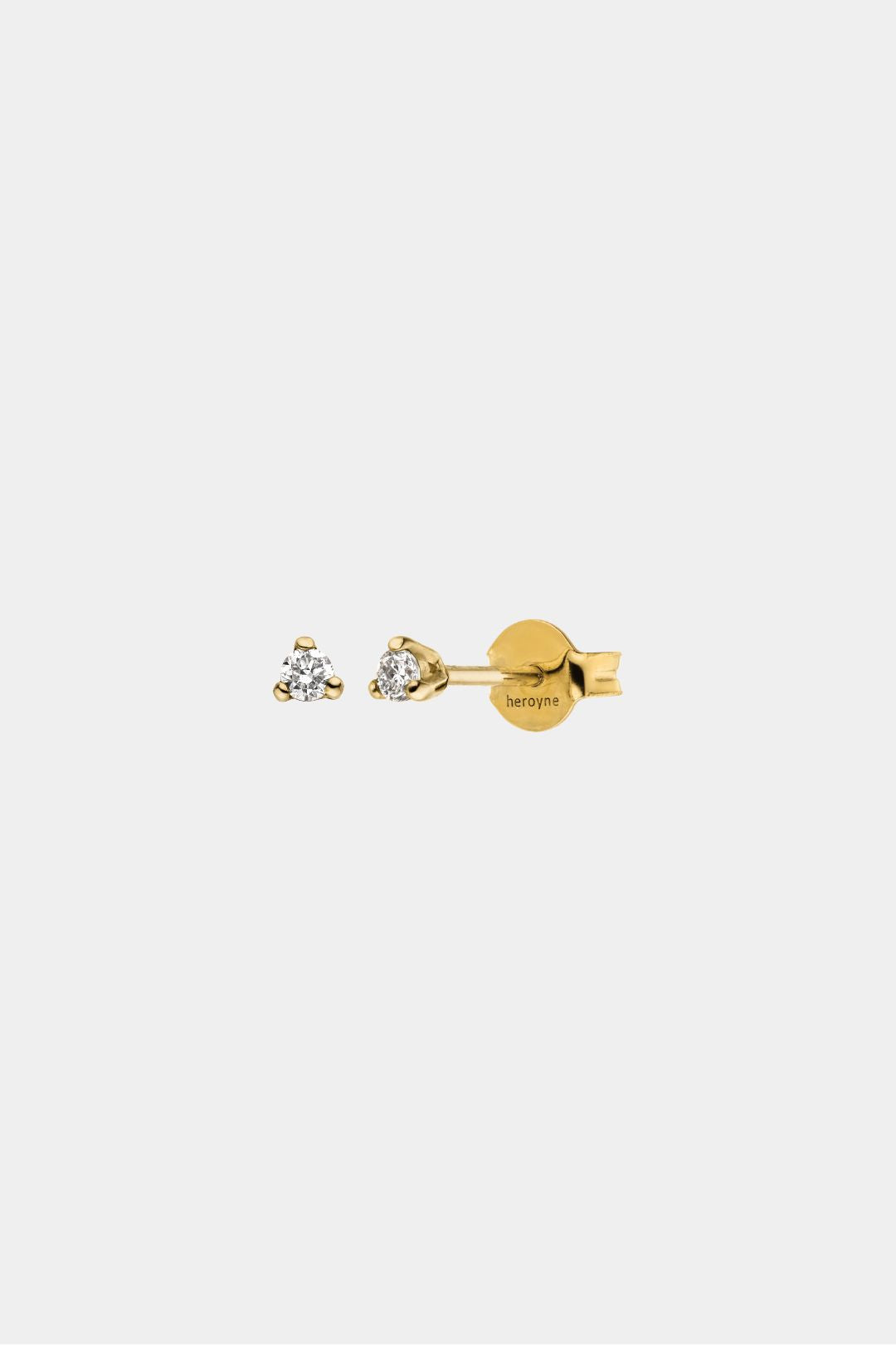 Solitaire Diamond Stud - heroyne