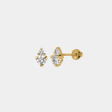 Twin Diamond Stud - heroyne