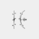 Saphir Amorét Eternity Ohrring