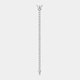 Tennisarmband .14ct Weiße Saphire